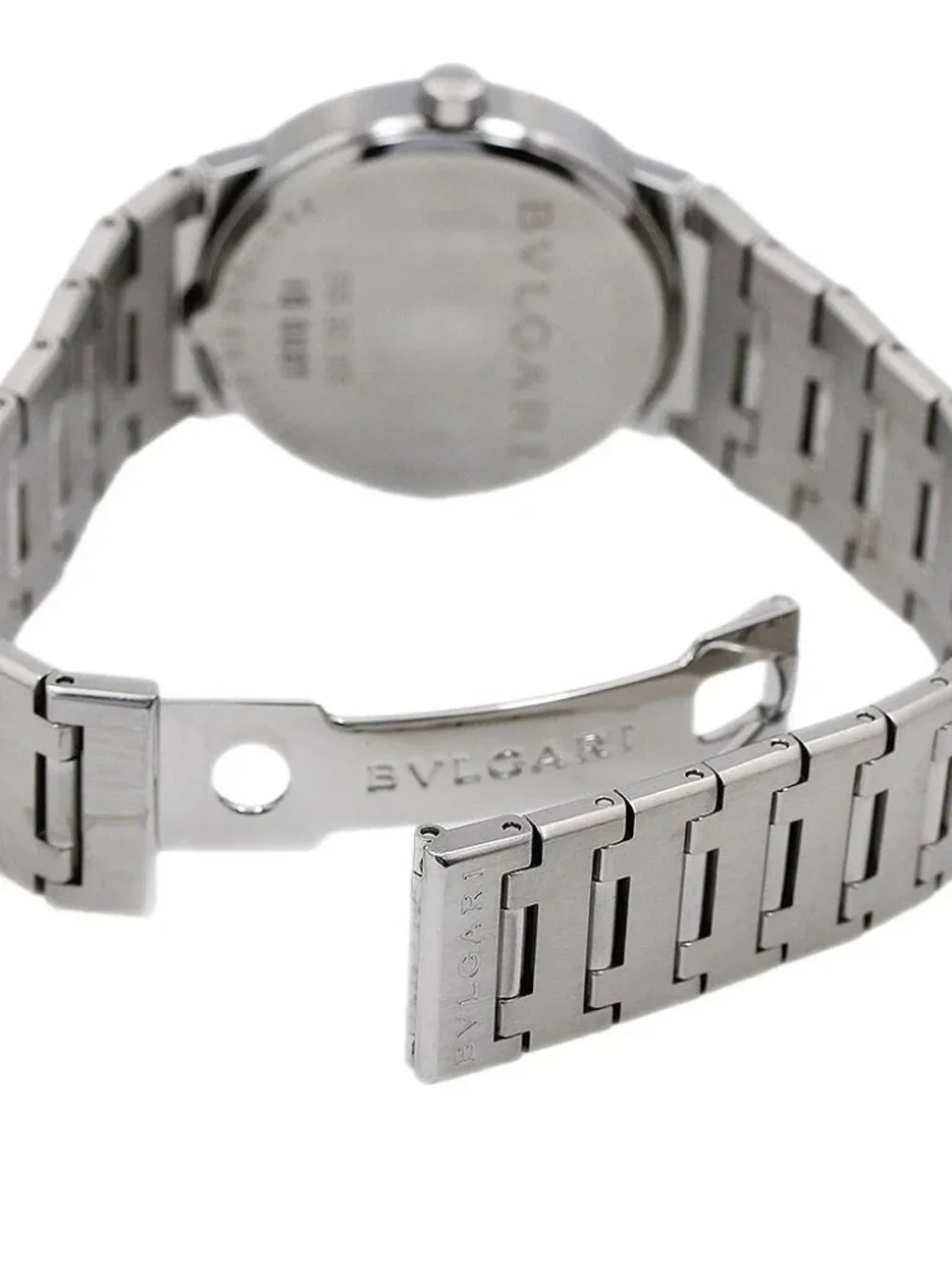 BVLGARI BVLGARIBVLGARI BB30SS Date black Dial Quartz Boy's Watch_948825